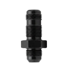 Load image into Gallery viewer, Fragola -12AN straight bulkhead fitting black