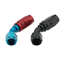 Load image into Gallery viewer, Fragola -12AN x 45 Degree Pro-Flow Hose End - Black - Black Ops Auto Works