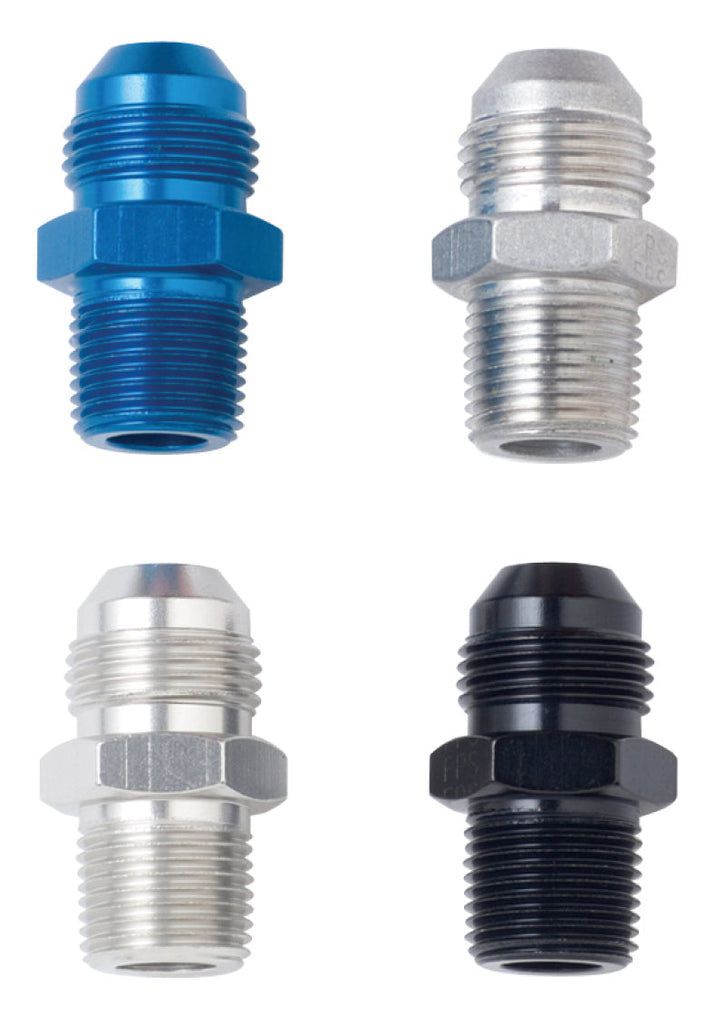 Fragola -3AN x 1/8 NPT Straight Adapter - Black Ops Auto Works
