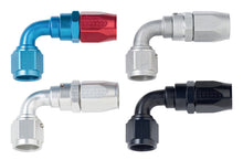 Load image into Gallery viewer, Fragola -4AN x 90 Degree Power Flow Hose End - Black - Black Ops Auto Works
