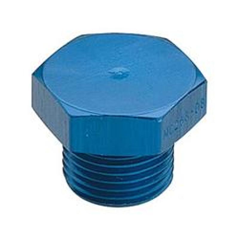 Fragola -6AN Aluminum Flare Port Plug 9/16-18 Fragola FRA481406