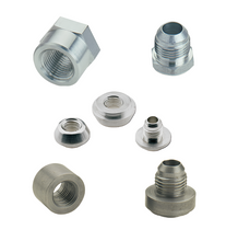 Load image into Gallery viewer, Fragola -6AN Male Steel Weld Bung - Black Ops Auto Works