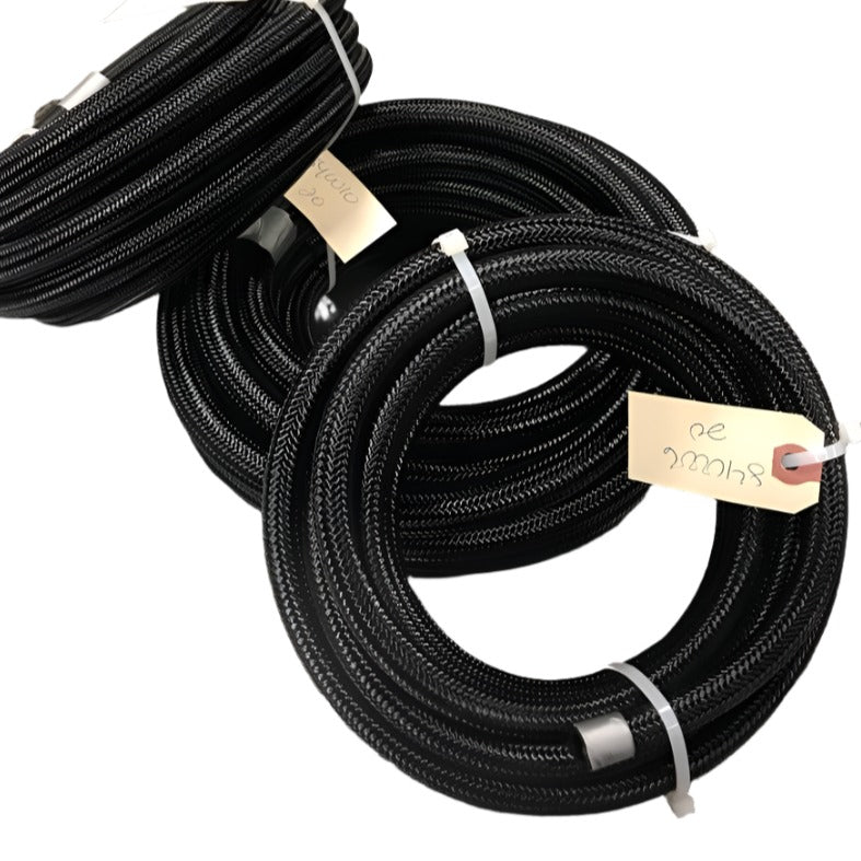 Fragola -6AN Premium Nylon Race Hose- 15 Feet - Black Ops Auto Works