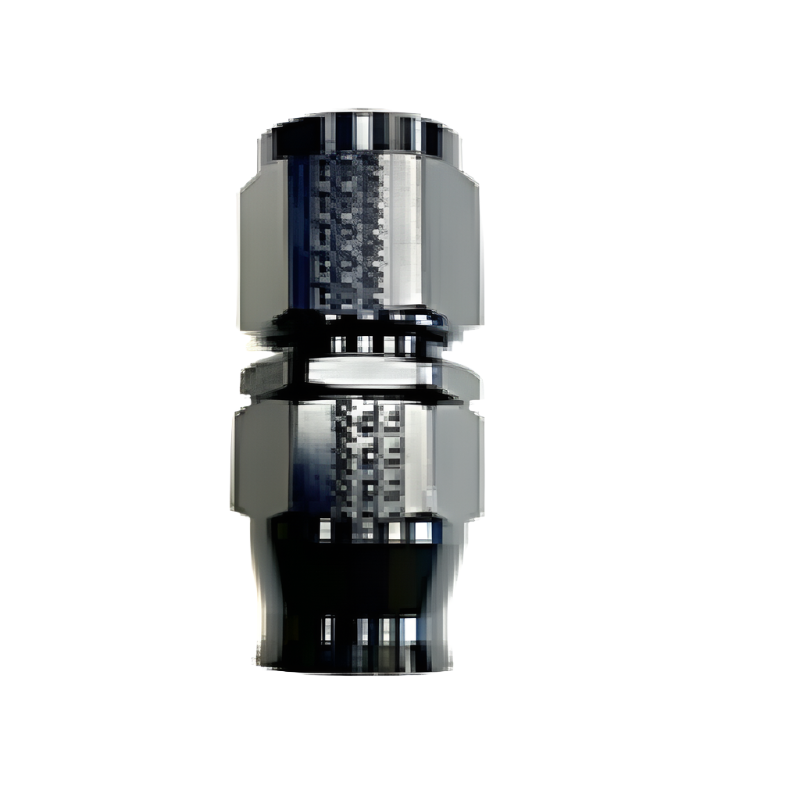 Fragola -6AN Real Street Straight Hose End Black For PTFE Hose - Black Ops Auto Works