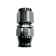 Load image into Gallery viewer, Fragola -6AN Real Street Straight Hose End Black For PTFE Hose - Black Ops Auto Works