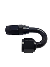Load image into Gallery viewer, Fragola -6AN x 180 Degree Pro-Flow Hose End - Black - Black Ops Auto Works