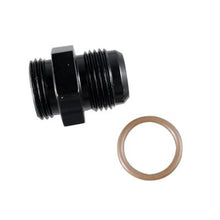Load image into Gallery viewer, Fragola -8AN x 7/8-14 (10) Radius Fitting O-Ring - Black - Black Ops Auto Works