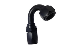 Load image into Gallery viewer, Fragola -16AN x 150 Degree Pro-Flow Hose End - Black - Fragola 231516-BL