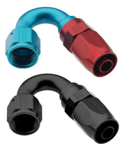 Load image into Gallery viewer, Fragola -16AN x 150 Degree Pro-Flow Hose End - Black - Fragola 231516-BL