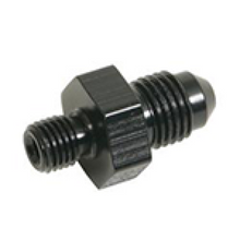 Load image into Gallery viewer, Fragola -6AN x 10mm x 1.0 Male Adapter-Weber - Black - Fragola 491961-BL
