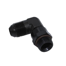 Load image into Gallery viewer, Fragola -10AN x 7/8 - 14 (10) 90 Degree Swivel - Black - Fragola 499210-BL