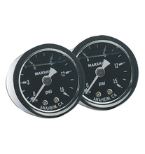 Load image into Gallery viewer, Fragola Fuel Pressure Gauge 0-100 PSI Liquid Filled - Black Ops Auto Works