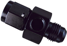 Load image into Gallery viewer, Fragola Inline Gauge Adapter -6AN Male x -6AN Fem - Black - Black Ops Auto Works