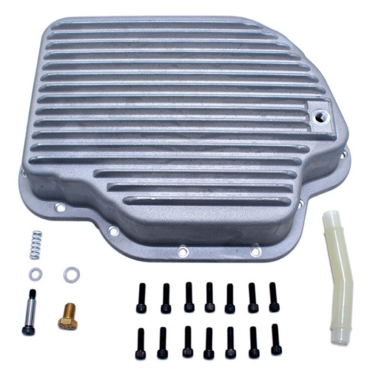 FTI TH400 deep aluminum transmission pan kit with hardware