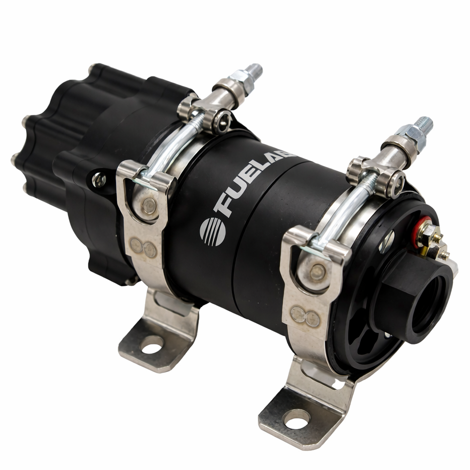 Fuelab PRO Series brushless 6 GPM fuel pump full view