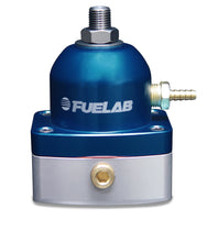 Load image into Gallery viewer, Fuelab 515 EFI Adjustable FPR 25-90 PSI (2) -6AN In (1) -6AN Return - Blue - Black Ops Auto Works