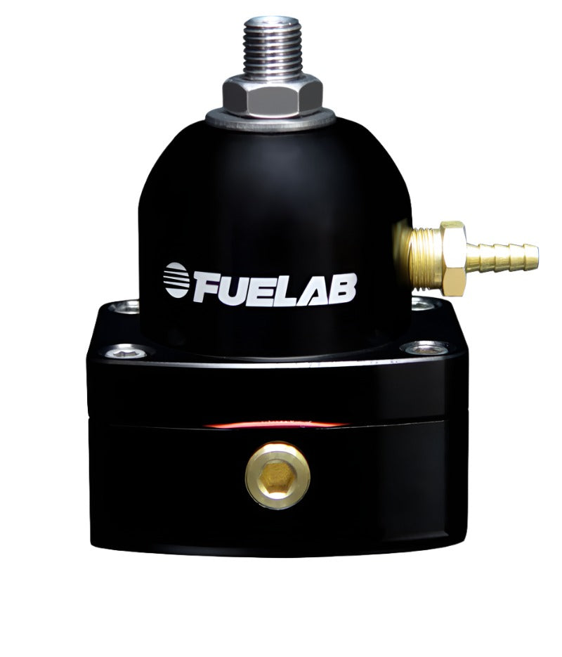 Fuelab 525 EFI Adjustable FPR In-Line 25-90 PSI (1) -6AN In (1) -6AN Return - Black - Black Ops Auto Works