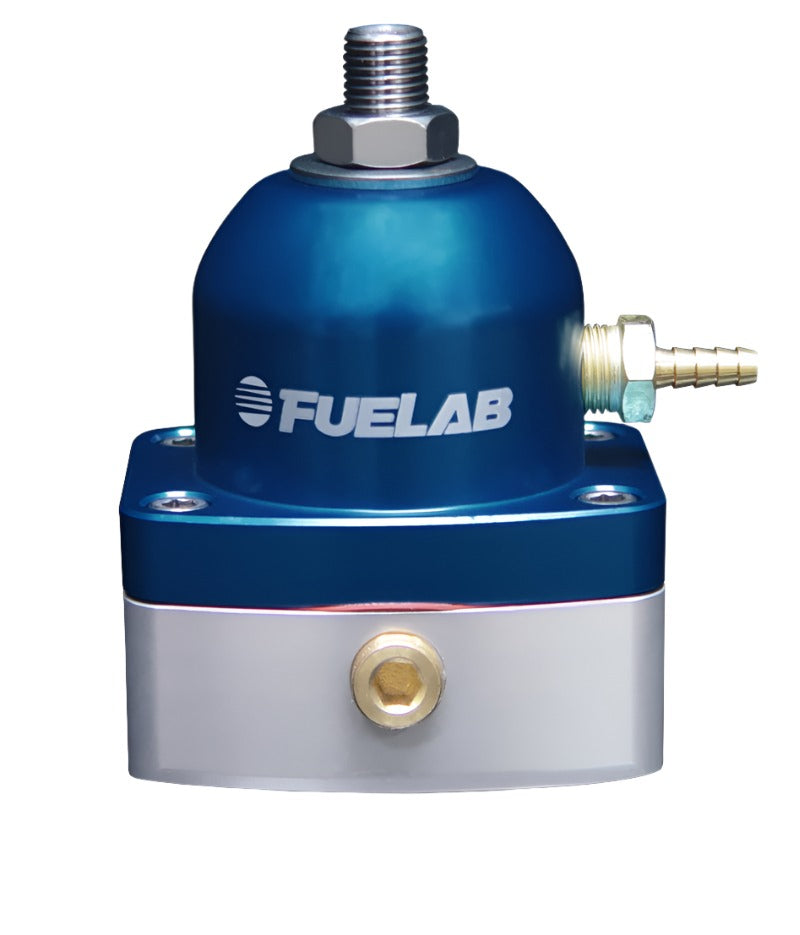 Fuelab 535 EFI Adjustable Mini FPR 25-90 PSI (2) -6AN In (1) -6AN Return - Blue - Black Ops Auto Works