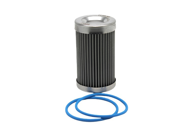 Fuelab 6 Micron Micro-Fiberglass Replacement Element - 3in w/2 O-Rings & Instructions - Black Ops Auto Works