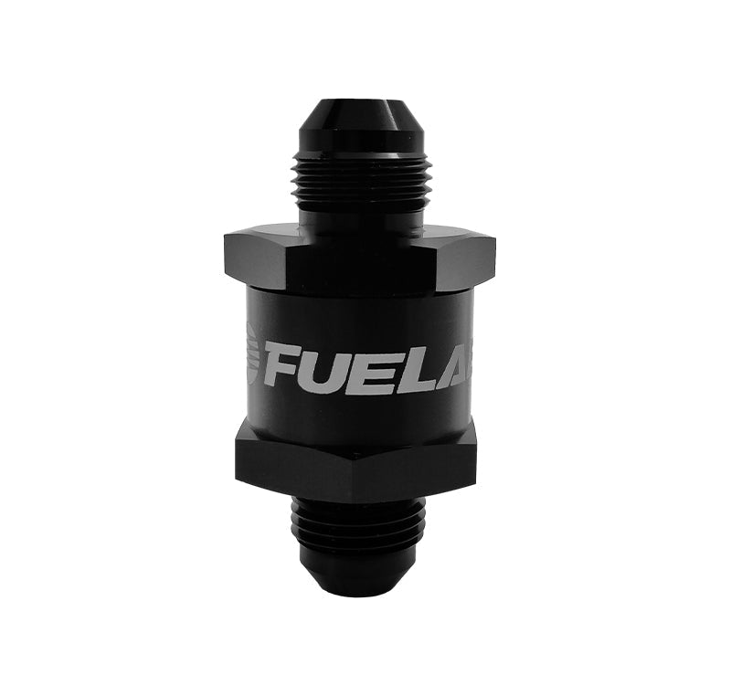 Fuelab 8AN High Flow One Way Check Valve - 350 GPH - Black Ops Auto Works