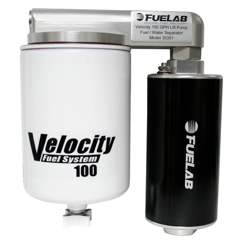 Fuelab 01-10 Duramax 2500/3500 Diesel Velocity Series High Performance Lift Pump 100 GPH 8 PSI - Fuelab FLB30302