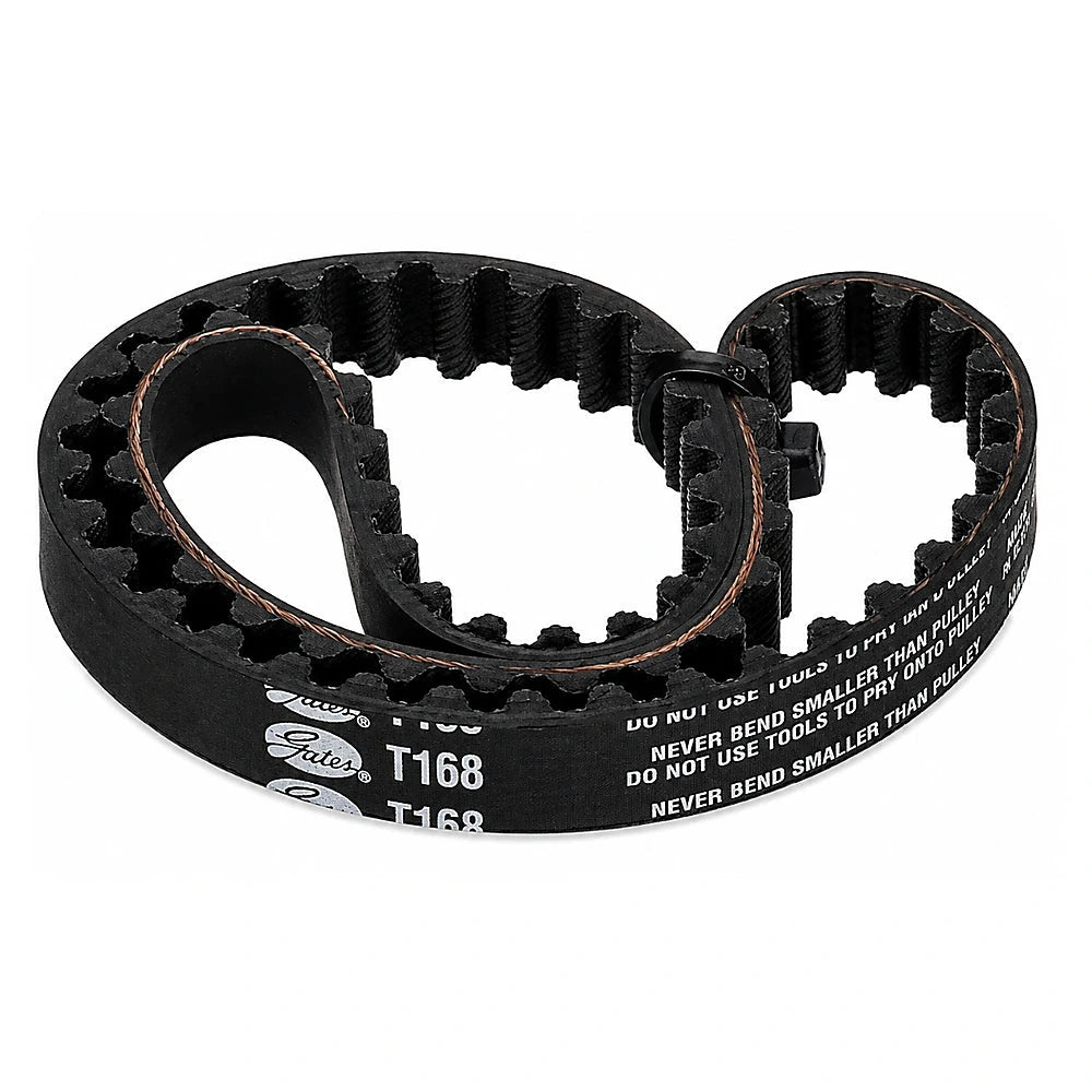 Gates T168 — Gates 89 Dodge 2000 GTX / 90-07 Mitsubishi Eclipse / 89-06 Galant / 03-06 Lancer Timing Belt — view 1