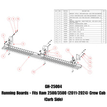 Load image into Gallery viewer, Gen-Y 11-24 RAM 2500/3500 Crew Cab Running Boards - GEN-Y Hitch GH-25004