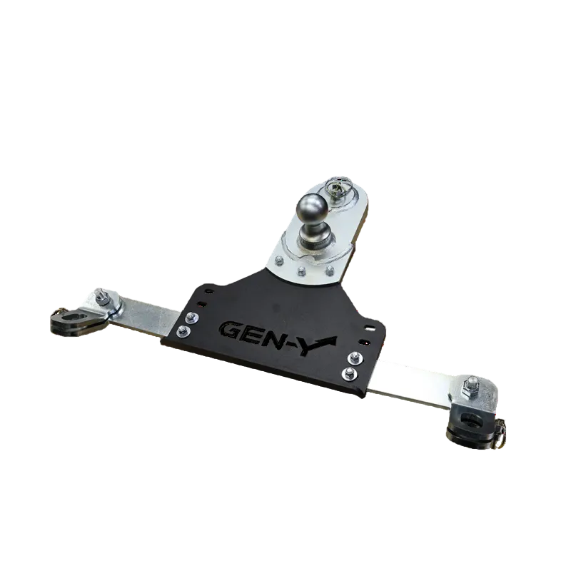 Gen-Y 18-19 GM Short/Long Bed GoosePuck II 5in Offset Ball Puck Mount 25K TW w/Safety Chain Anchors GEN-Y Hitch GENGH-21015
