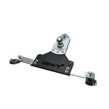Load image into Gallery viewer, Gen-Y 18-19 GM Short/Long Bed GoosePuck II 5in Offset Ball Puck Mount 25K TW w/Safety Chain Anchors GEN-Y Hitch GENGH-21015