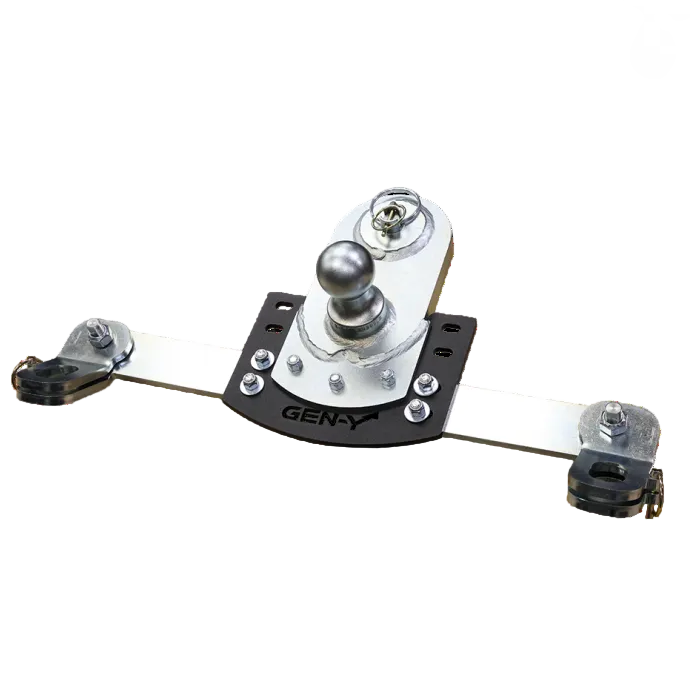 Gen-Y 20-24 GM Short/Long Bed GoosePuck II 5in Offset Ball Puck Mount 25K TW w/Safety Chain Anchors GEN-Y Hitch GENGH-21017