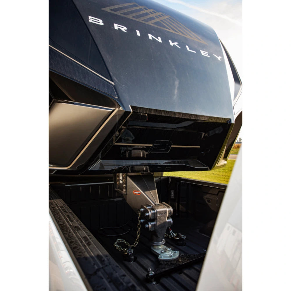 Gen-Y Executive Torsion-Flex Auto Rhino 5th Wheel Pin Box Rep w/Gooseneck 2-5/16in Coupler - GEN-Y Hitch GH-8076AL