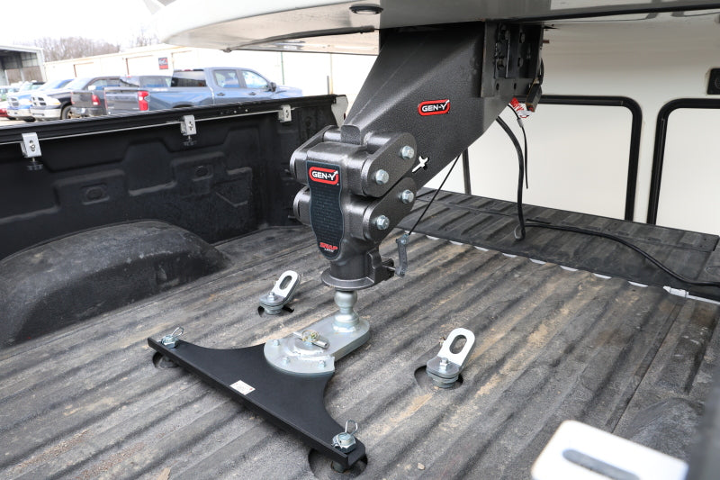 GEN-Y Hitch Gen-Y Executive Torsion-Flex Auto Rhino 5th Wheel Pin Box Rep w/Gooseneck 2-5/16in Coupler