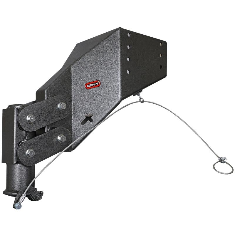 GEN-Y Hitch Gen-Y Executive Torsion-Flex Auto Rhino 5th Wheel Pin Box Rep w/Gooseneck 2-5/16in Coupler