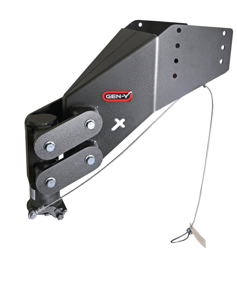 Gen-Y Executive Torsion-Flex Auto Rhino 5th Wheel Pin Box Rep w/Gooseneck 2-5/16in Coupler - Black Ops Auto Works
