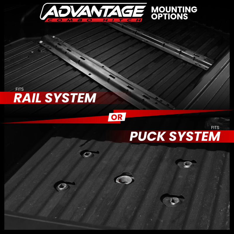 Gen-Y Advantage OEM Puck Mount 5th Wheel Gooseneck Dodge Combo Hitch (Pullrite 5th Wheel Head) - GEN-Y Hitch GH-21210