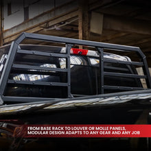 Load image into Gallery viewer, Gen-Y 20+ GMC GM 2500/3500 DEFIANCE Headache Rack Only - Black - GENGH-27007 - product view 4