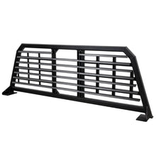 Load image into Gallery viewer, Gen-Y 20+ GMC GM 2500/3500 DEFIANCE Headache Rack/ 3-Louver Panels - Black - GENGH-29007 - product view 1