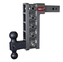 Load image into Gallery viewer, Gen-Y Mega Duty 2in Shank 10in Drop 1500lb TW 10K Hitch w/GH-031 Dual-Ball - Black Ops Auto Works