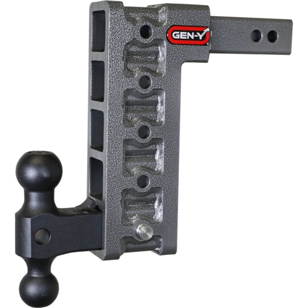 Gen-Y Mega Duty 2in Shank 10in Drop 2K TW 16K Hitch w/GH-051 Dual-Ball - GEN-Y Hitch GH-515