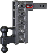 Load image into Gallery viewer, Gen-Y Mega Duty 2in Shank 10in Drop 2K TW 16K Hitch w/GH-051 Dual-Ball/GH-032 Pintle Lock - Black Ops Auto Works