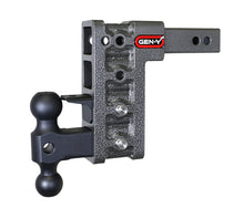 Load image into Gallery viewer, Gen-Y Mega Duty 2in Shank 7.5in Drop 1500lb TW 10K Hitch w/GH-031 Dual-Ball/GH-032 Pintle Lock - Black Ops Auto Works