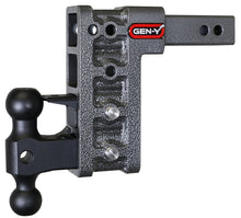 Load image into Gallery viewer, Gen-Y Mega Duty 2in Shank 7.5in Drop 2K TW 16K Hitch w/GH-051 Dual-Ball/GH-032 Pintle Lock - Black Ops Auto Works
