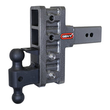 Load image into Gallery viewer, Gen-Y Mega Duty 3in Shank 6in Offset Drop 32K Hitch w/GH-0161 Dual-Ball/GH-0162 Pintle Lock - Black Ops Auto Works