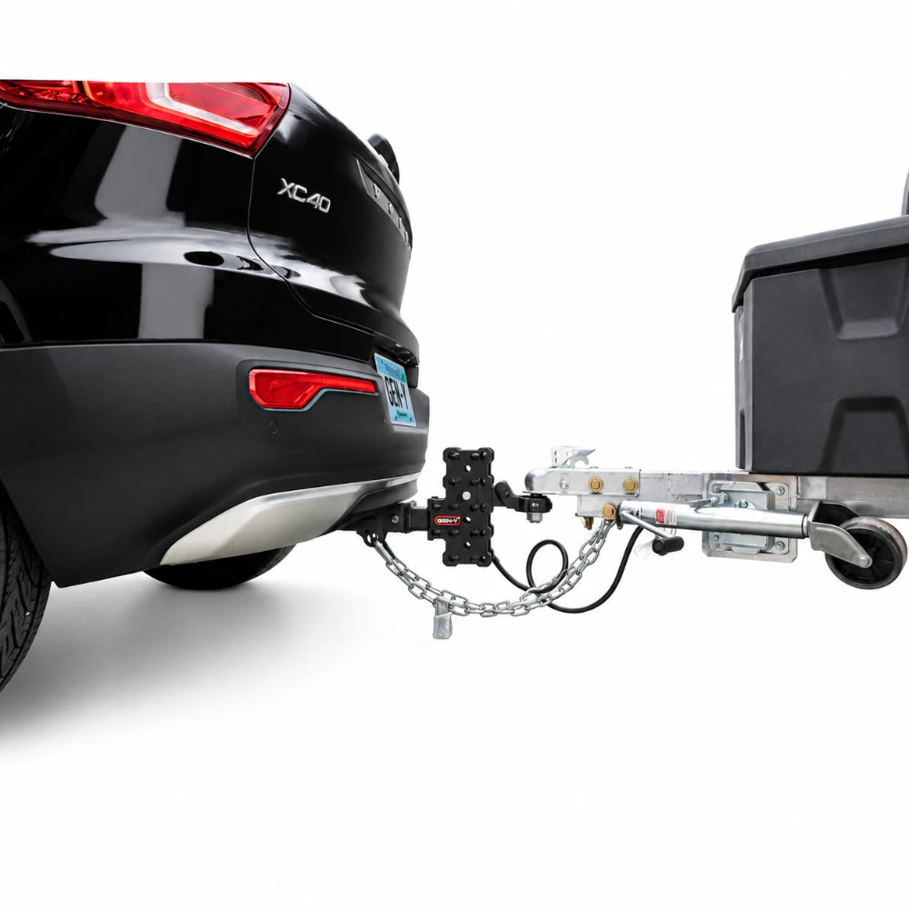 Gen-Y Phantom-X 2.5in Solid Shank 7.5in Drop 1.6K TW 16K Hitch w/GH-052 (No Flat Towing) - GEN-Y Hitch GH-2434X