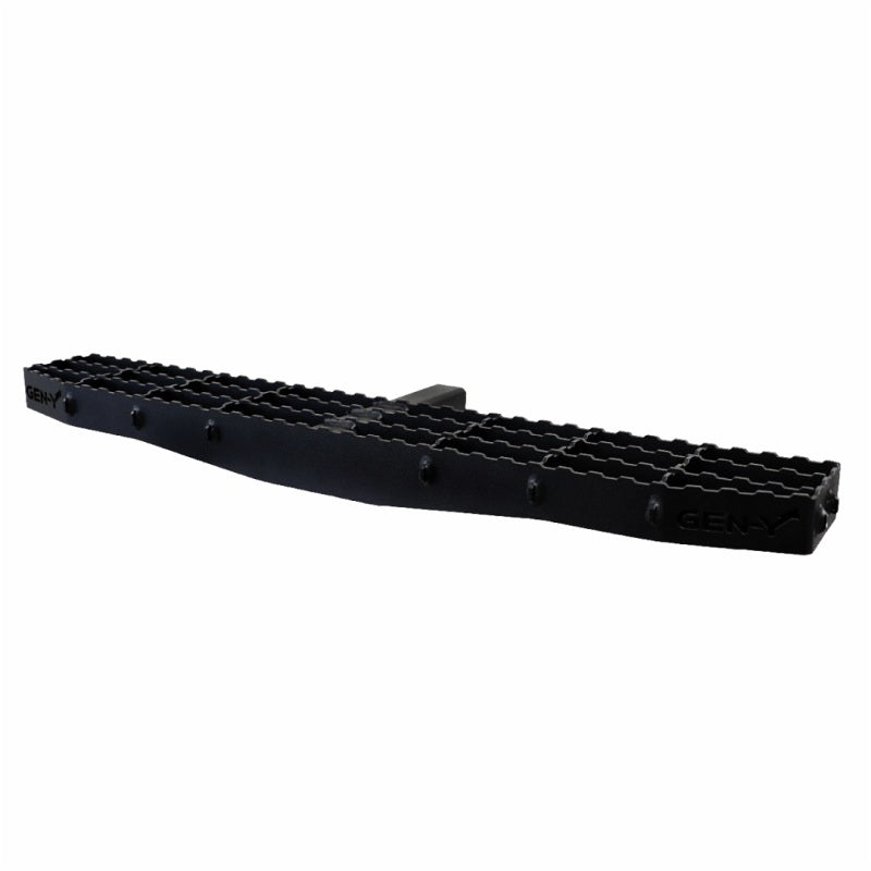 Gen-Y Phantom XL 2in Shank Heavy-Duty 600lb Capacity Serrated Hitch Step - 42in Wide Step - Black Ops Auto Works
