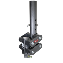 Load image into Gallery viewer, GEN-Y Hitch Gen-Y Spartan Torsion-Flex 5in Offset 4in RD Tube Gooseneck 2-5/16in Coupler Standard Height