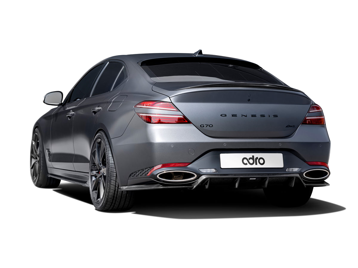 Genesis G70 Facelift Rear Diffuser – Black Ops Auto Works