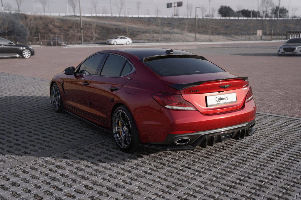 Genesis G70 Rear Diffuser V2 - Black Ops Auto Works