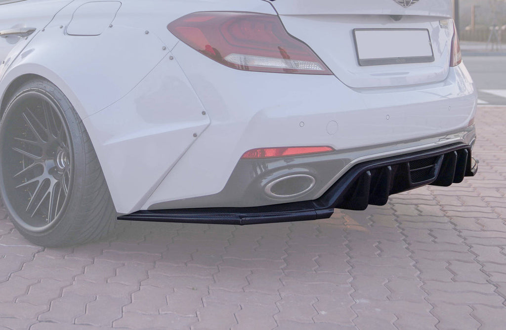 Genesis G70 Rear Diffuser V2 - Black Ops Auto Works