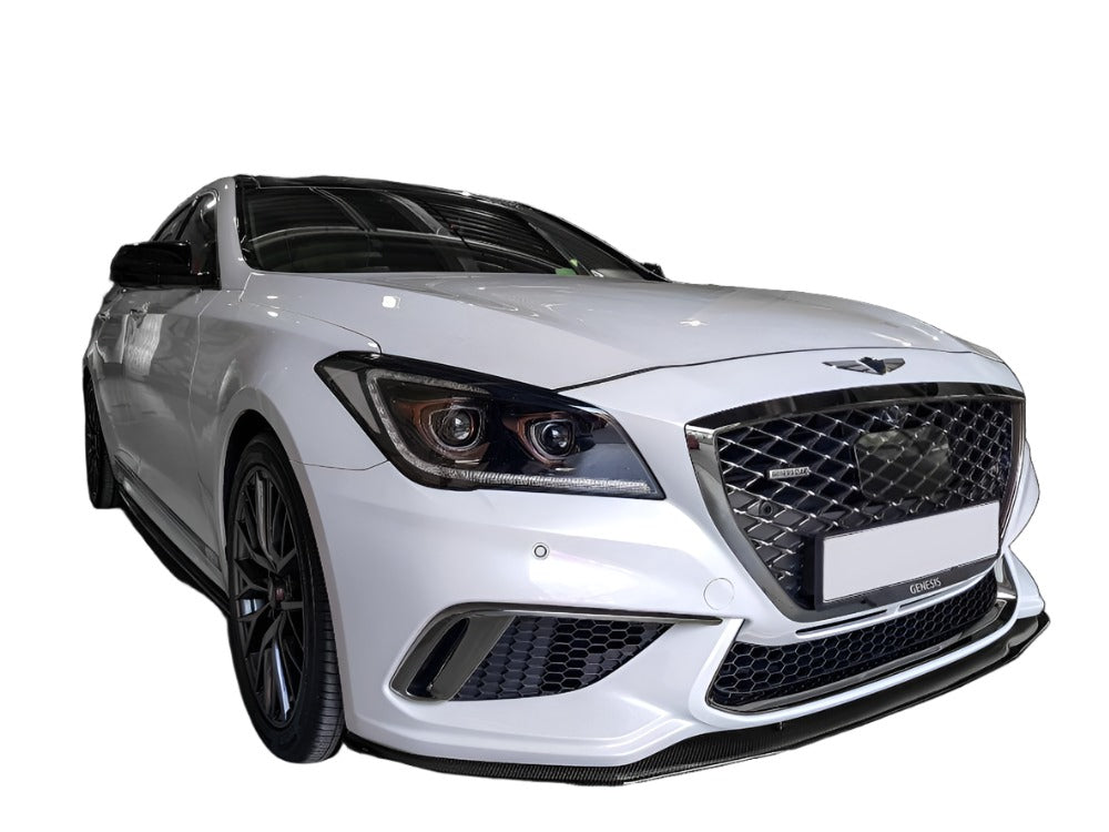 Genesis G80 Carbon Fiber Front Lip - Black Ops Auto Works